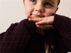 Name It plum perfect strik cardigan